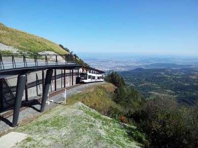 De Panoramique des Dômes trein