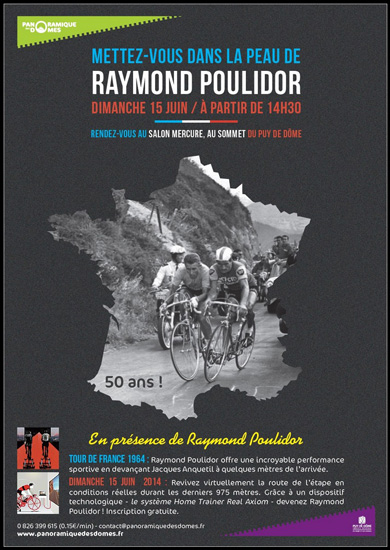 Fietsevenement op de Puy de Dôme